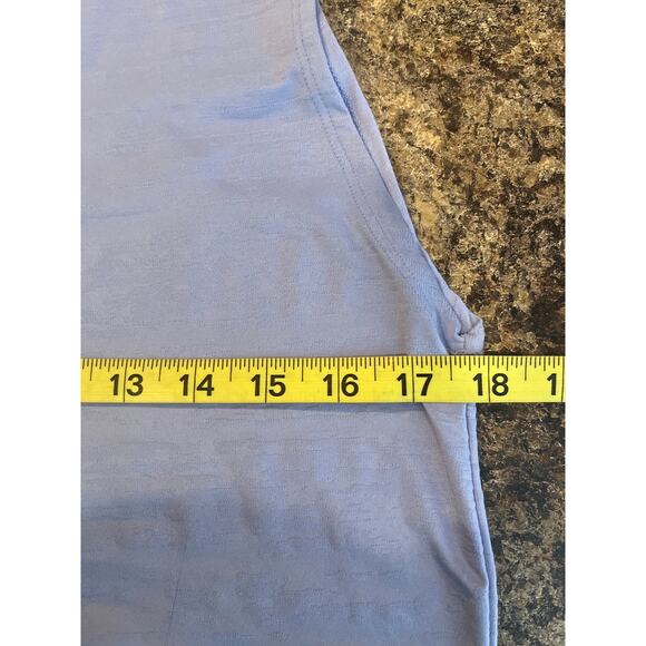 Title Nine Light Blue Sleeveless Tank Top XS Golf Tennis Pickleball - Picture 5 of 6